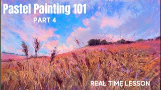 Pastel Painting 101  Part 4  REAL TIME Lesson [upl. by Mikaela]