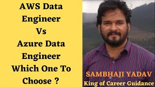 AWS Data Engineer Vs Azure Data Engineer  Which One To Choose [upl. by Lusar217]