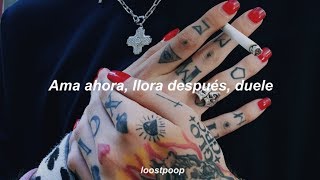 Lil Peep  Skyscrapers Love Now Cry Later Sub Español [upl. by Luas780]