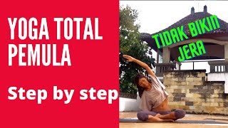 GERAKAN YOGA UNTUK PEMULA STEP BY STEP [upl. by Keon]