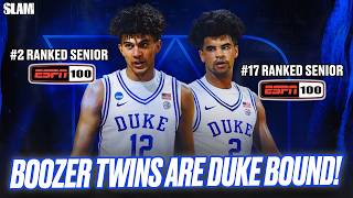 The Boozer Twins Commit to Duke 🚨😈 Sons of 2X NBA AllStar are CARRYING ON THE LEGACY 🔥 [upl. by Yemar]