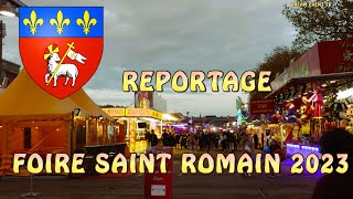 Reportage foire saint romain 2023 Rouen [upl. by Ennaylil]