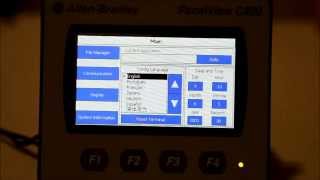 Update the Firmware for a Panelview C400 HMI [upl. by Ahsoem]