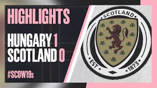 Hungary U19 10 Scotland U19  Pinatar Youth Cup  Highlights [upl. by Lativa]