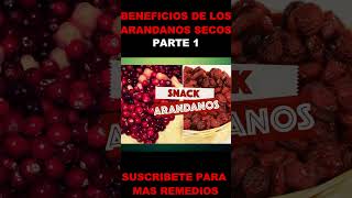 Beneficios De Los Arandanos Secos  Que Beneficios Tiene El Arandano Para La Salud Parte 1 [upl. by Llacam671]