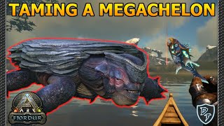 Taming a Megachelon  Ark Survival Evolved Fjordur  Episode 61 [upl. by Rojas]