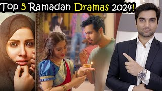 Top 5 Ramzan Dramas In 2024  Ramadan Special Pakistani Series  MR NOMAN ALEEM ramadan Pakistani [upl. by Hans604]