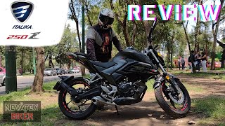 ITALIKA 250z ¿es buena moto Review l NovatexBiker [upl. by Claiborne]