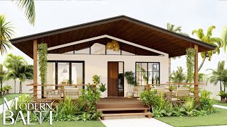 Simple and Elegant Modern Bungalow House Design  3Bedroom [upl. by Danczyk387]