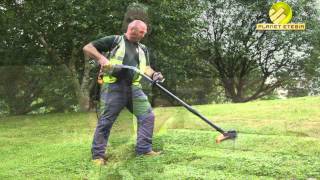 Pellenc UK  Excelion battery powered grass strimmer  South Hams District Council [upl. by Layla]