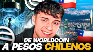 Como Retirar Dinero de Worldcoin en Chile 🇨🇱 Worldcoin a Cuenta Bancaria [upl. by Winnick]