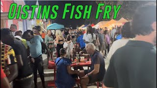 Oistins Fish Fry Barbados 4K Friday Night Walk Through walking tour part 1 ✨🇧🇧✨ 2023 [upl. by Odarbil747]