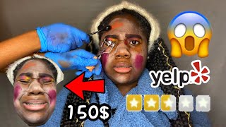 I WENT TO THE WORST REVIEWED MAKEUP ARTIST IN MY RATCHET CITY [upl. by Revkah760]