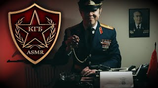 ASMR Soviet Interrogation ☭ Cold War Spy Roleplay Relaxing Binaural Frequencies and Mild Threat [upl. by Nicolette]