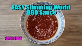 EASY Slimming World BBQ Sauce SYN FREE [upl. by Rehtae]