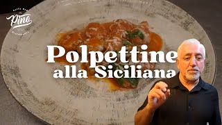 RECETTE Polpettine alla Siciliana  IT [upl. by Anitsuga]