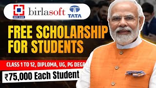 Top 3 Free Scholarship 2024  Benefit upto ₹75000  Best 3 Scholarship for Students  Free to Apply [upl. by Acira]