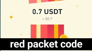 Binance red packet code today  red packet code in binance today [upl. by Gareri]