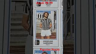 Ascoli 7879 Serie A  figurine Panini Album Calciatori dal portiere all ala sinistra [upl. by Delanie]