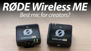 Rode Wireless ME review BEST microphone for YouTube vlog and creators [upl. by Tish]