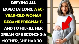 A 60yearold woman discovered she was pregnant to fulfill her dream of having a child she needed [upl. by Pogue]