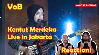 Musicians react to hearing VoB Kentut Merdeka live in Jakarta [upl. by Wing]