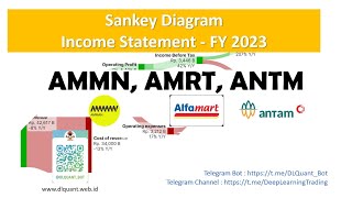 AMMN AMRT ANTM  Sankey diagram Income Statement Full Year 2023 [upl. by Julie530]