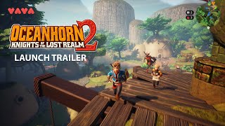 Oceanhorn 2 Knights of the Lost Realm  2023 Launch Trailer PS5 Xbox Series XS Windows PC [upl. by Chally]