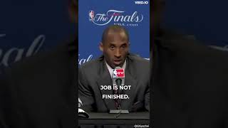 quotJobs not finishedquot Kobe Bryant 2009 NBA Finals Post Game 2 Interview [upl. by Nuarb652]