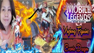 Assemble amp Unboxing my 1st ever collection FIGURINE YUZHONG COSMIC DRAGON M5 YuzhongFigurine mlbb [upl. by Lewak]