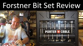 Forstner Bit Set Review  Porter Cable PC1014 [upl. by Philippe]