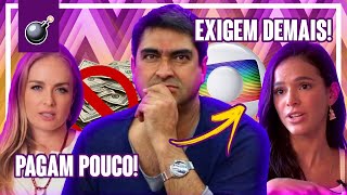 POR QUE OS FAMOSOS ESTÃO SAINDO DA GLOBO SAIBA O MOTIVO  Virou Festa [upl. by Lashondra]