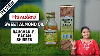 Hamdard Sweet Almond Oil  100 Pure Almond Oil  Hamdard Roghan E Badam Shirin [upl. by Akerdna]