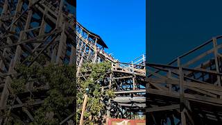 Ghost Rider Roller Coasters at Knott’s Berry Farm knottsberryfarm ghostrider rollercoaster [upl. by Ravel]