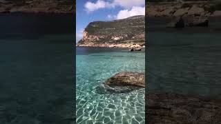 Marasolo a favignana isole egadi sicilia italia mare spiaggia [upl. by Royo]