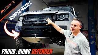 StepbyStep Installation of the Proud Rhino Defender L663 Winch Bumper [upl. by Navi]