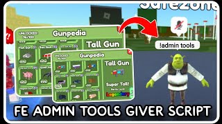 FE  Admin Tools Giver Script  ROBLOX SCRIPTS  Unlock All Admin Tools [upl. by Cleopatre]