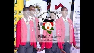 Fadhili Academy KMF 2024 French Choral Verse [upl. by Rosie]