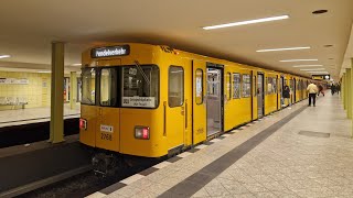 UBahn Berlin  Mitfahrt im kompletten U6 PV von Reinickendorfer Straße bis Leopoldplatz im F84 2768 [upl. by Louisa]