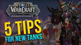 How To Get Comfortable Tanking 5 Tips for New Tank Players  Dragonflight [upl. by Teodor895]