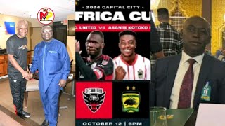 BIG REVELATION ABOUT KOTOKO USA TRIP DC UNITED TO COME TO KUMASI BIG UPS TO NANA APINKRAH  MORE [upl. by Forkey232]