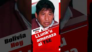 Ponciano amenaza al TSE cabildeodigital boliviahoy bolivia [upl. by Eloken]