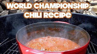 National Champion Chili Recipe 2018 [upl. by Aillemac]