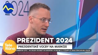 Prezident 2024  Michal Kovačič pripravuje bohatý informačný servis  Teleráno [upl. by Wyon592]