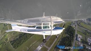 Steep Spiral Landing  MzeroA Flight Training [upl. by Zamora784]