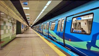 Istanbul Metro Ride from Kadikoy to Acibadem M4 Line [upl. by Elag]