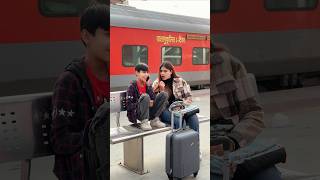 Train me Ladka pataya😍❤️ Watch till End shorts trending suspense foryou love [upl. by Maroj]