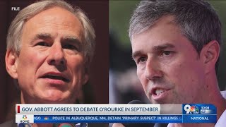 Abbott O’Rourke may meet in Nexstarhosted Texas governor debate [upl. by Kester]