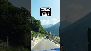 Driving in Torno Como Italy shorts shortvideo torno como italia italy yt lombardy fyp reel [upl. by Eilac]