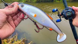 Catching BIG Pike on BIG Swimbaits in Cold Water Winter Lure Fishing [upl. by Eelitan687]